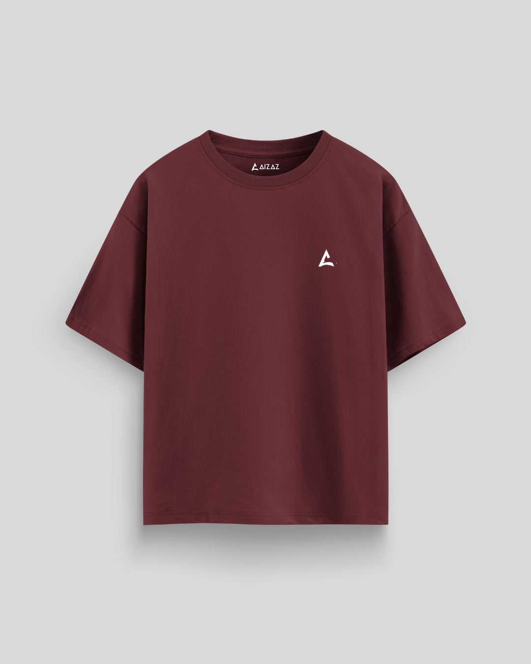 Abstract Grid-Oversized Tee