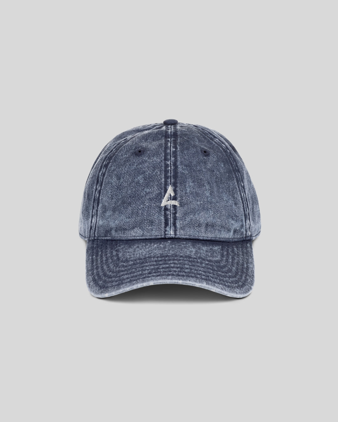 Vintage Cotton Twill Navy Cap