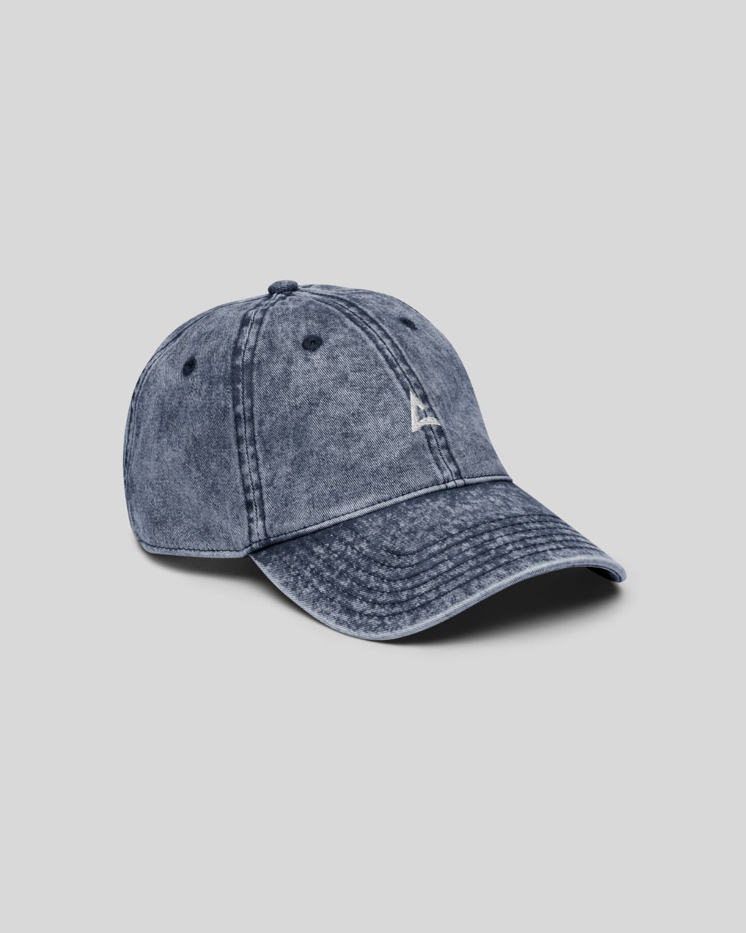 Vintage Cotton Twill Navy Cap