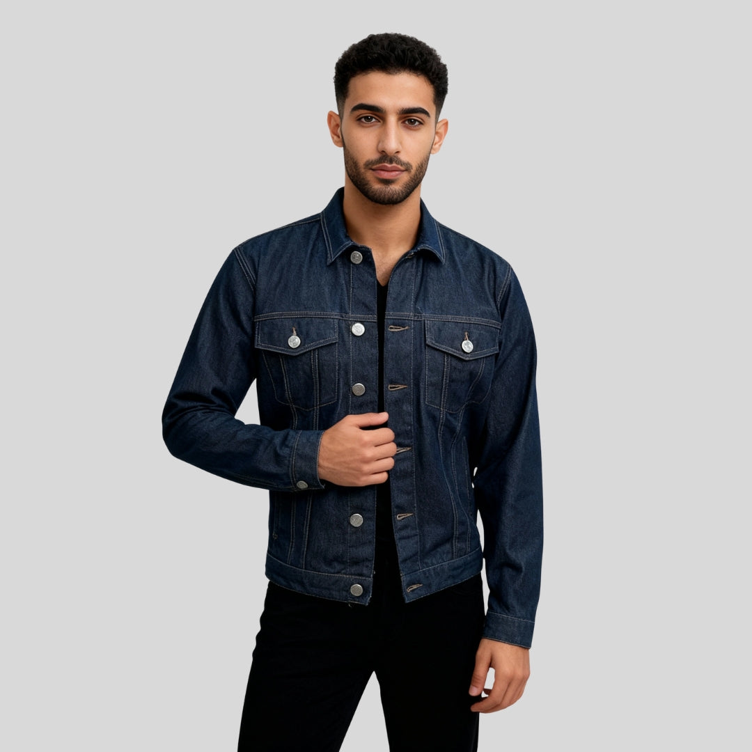 Rinsed Wash Denim Jacket