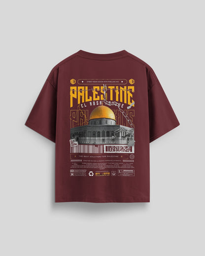 Free Palestine - Over Sized Tee