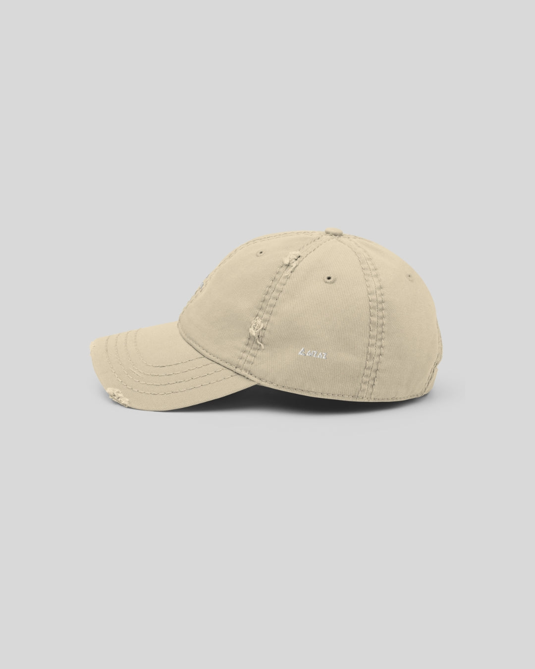 Distressed Khaki Hat