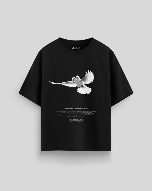Winged Verse - Over Sized Tees