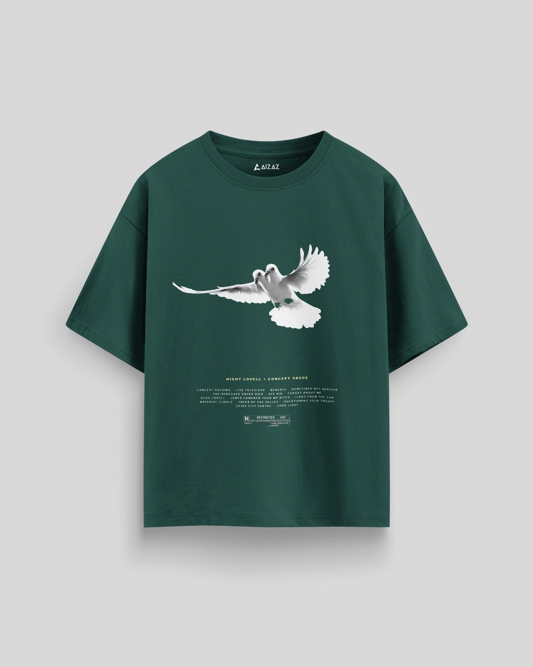 Winged Verse - Over Sized Tees