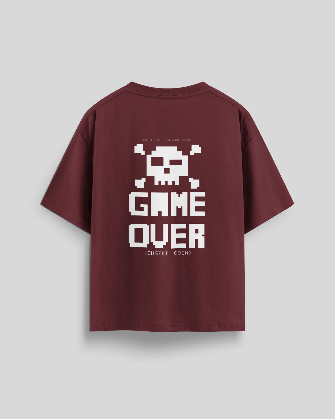 Game Over - Over Sized Tee