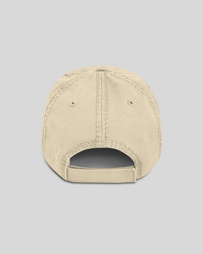 Distressed Khaki Hat