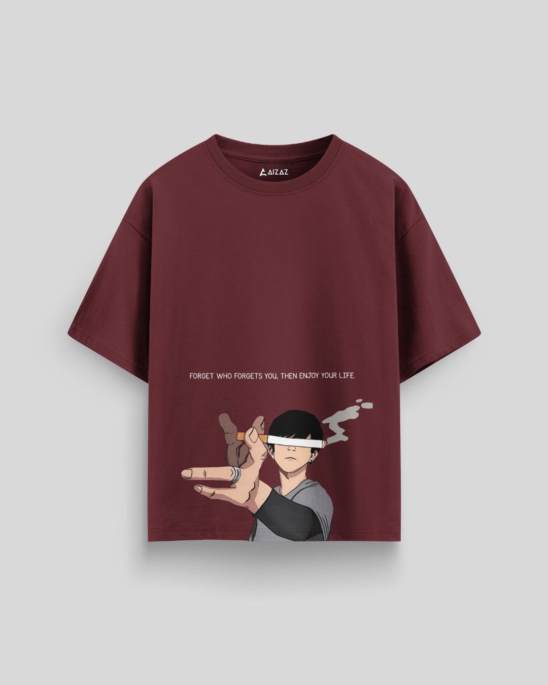 Smoke Serenity- Oversized Tee