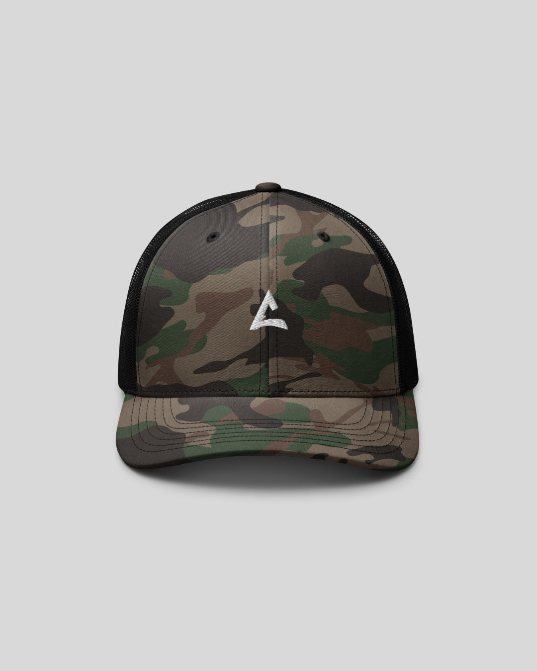 Camouflage trucker hat