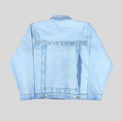 Bleached Wash Denim Jacket