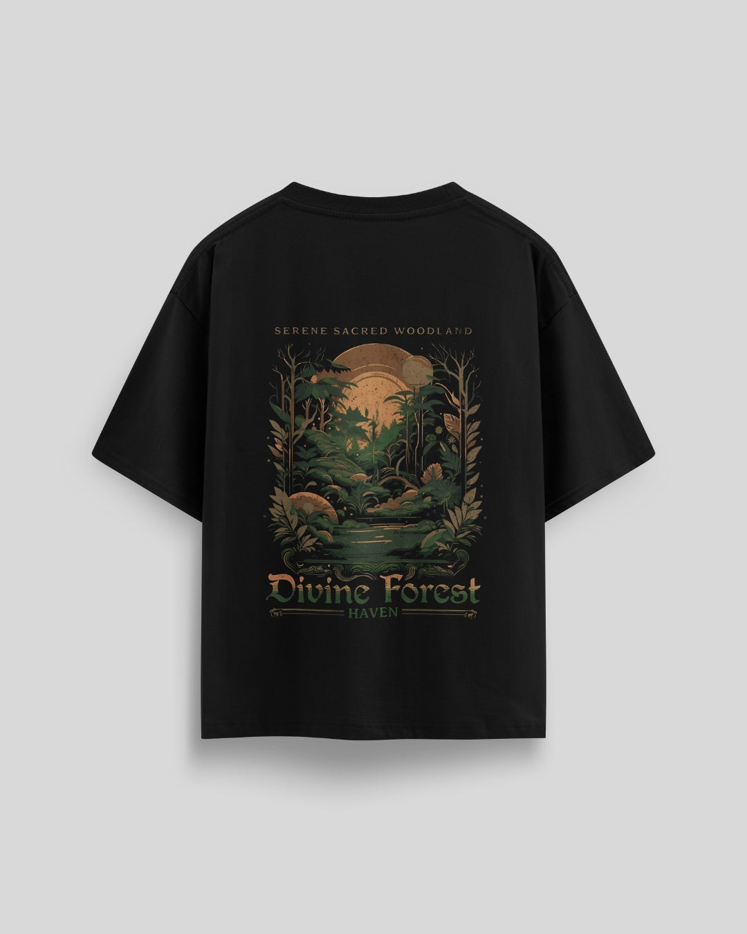 Woodland Zen - Over Sized Tees