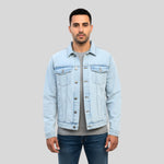 Bleached Wash Denim Jacket