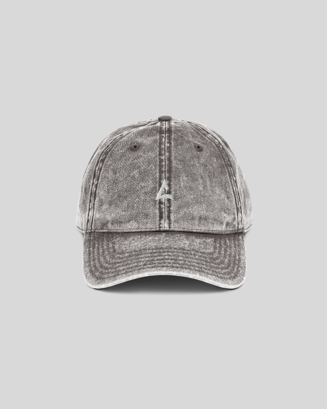 Vintage Cotton Twill Gray Cap