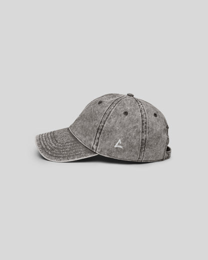 Vintage Cotton Twill Gray Cap