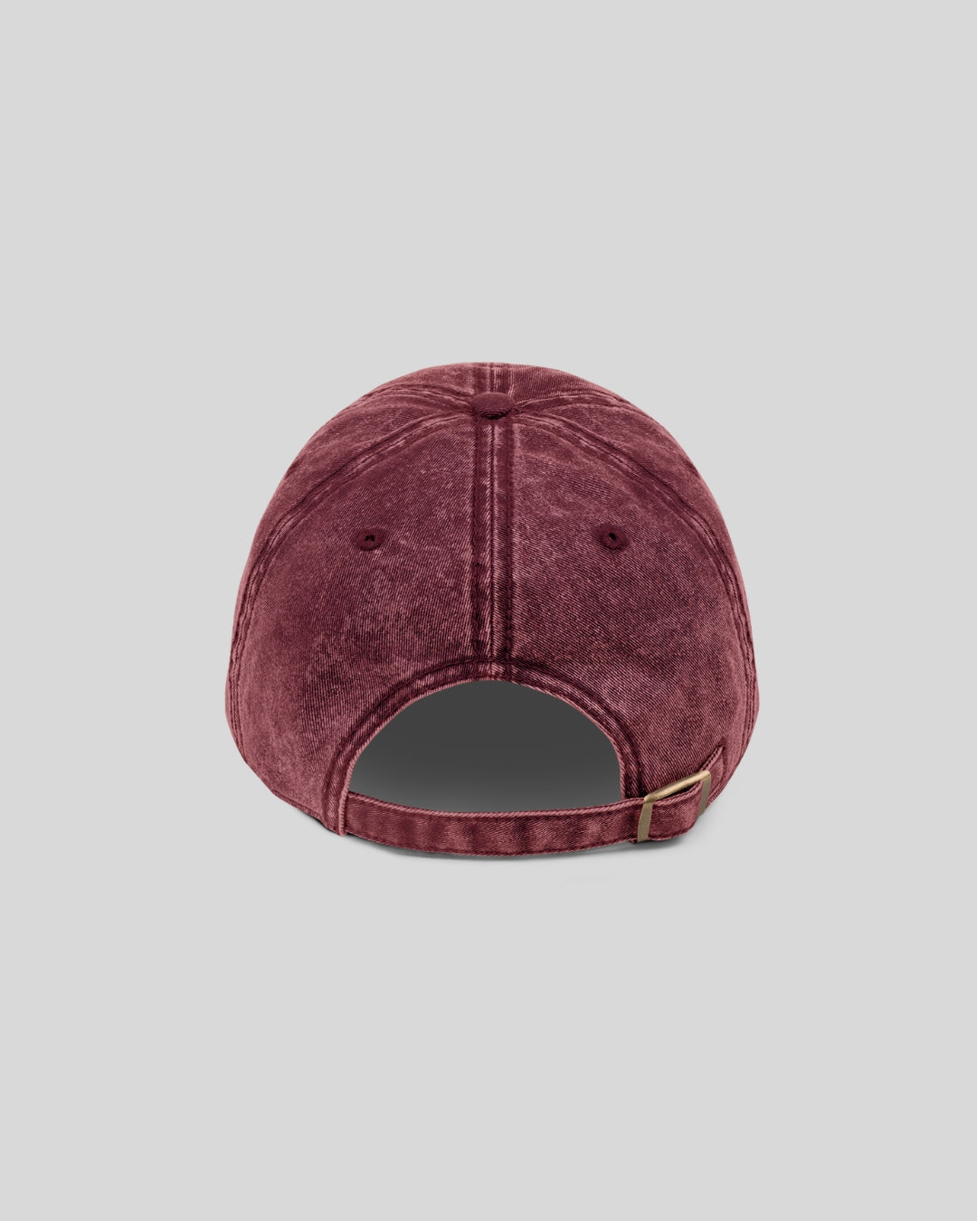 Vintage Cotton Twill Maroon Cap