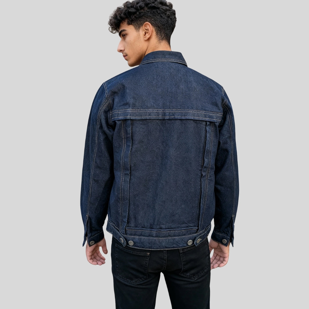 Rinsed Wash Denim Jacket