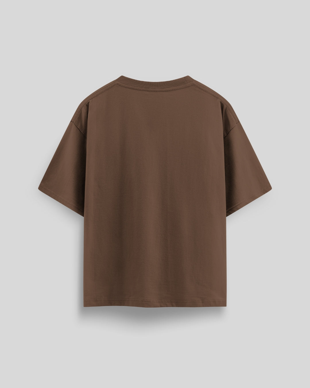 AIZAZ Basic Camel Over Sized Tee
