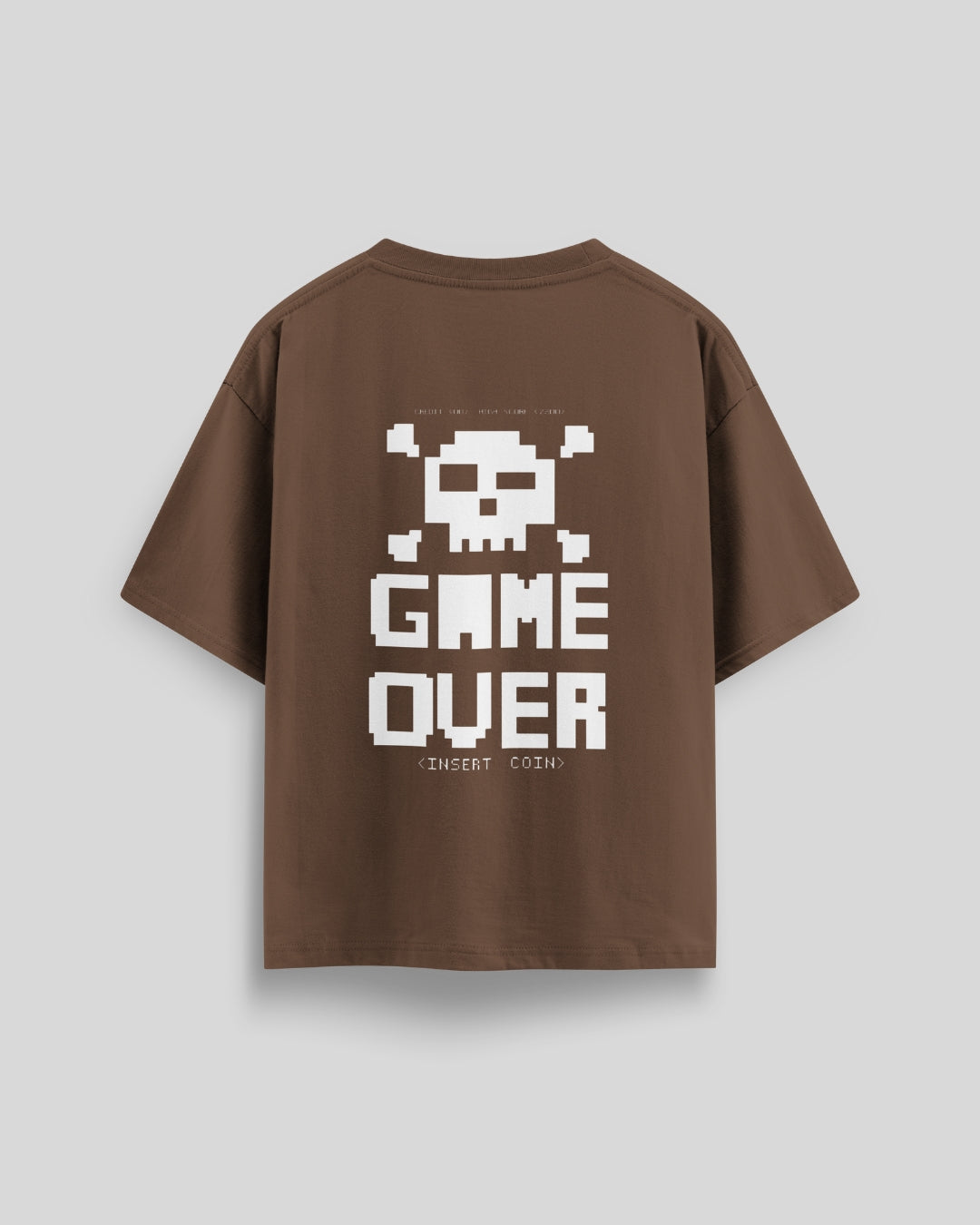 Game Over  - Over Sized Tees