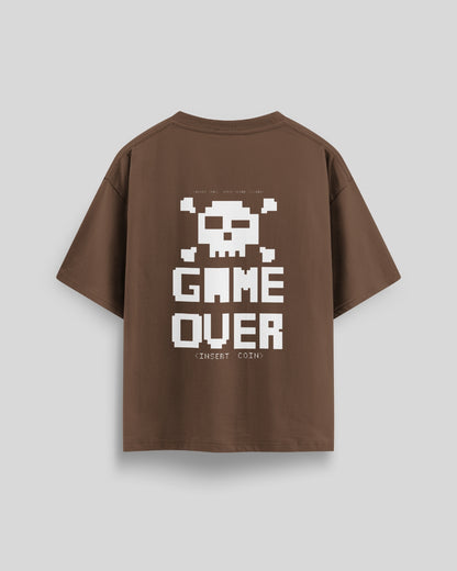 Game Over  - Over Sized Tees