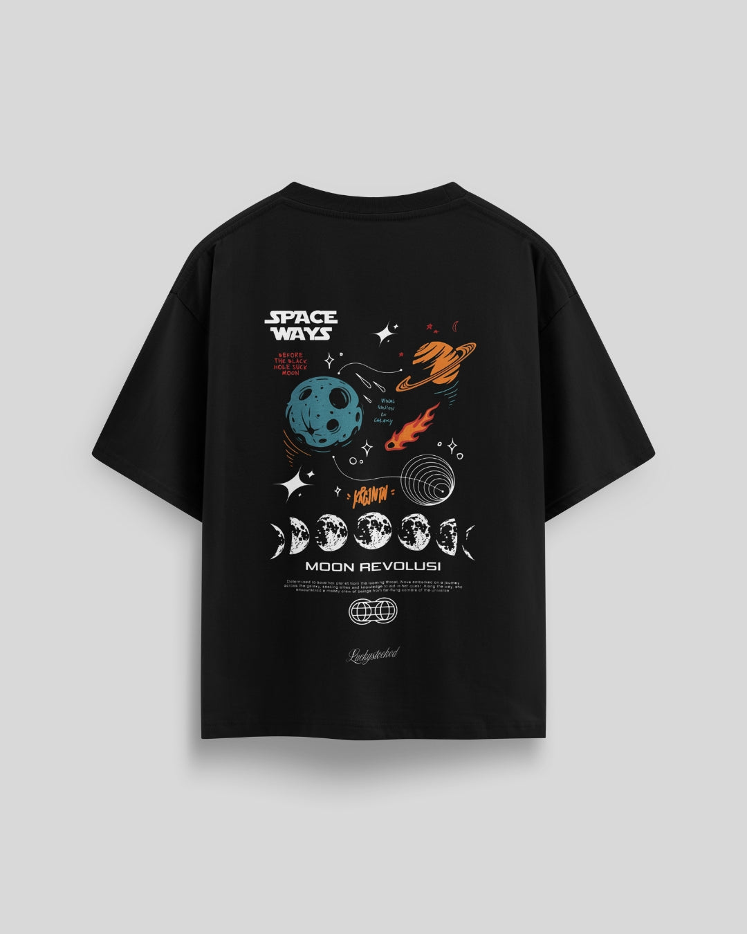 Galaxy Drift - Over Sized Tees